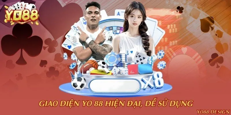 Yo88 2 Giao diện Yo 88 hiện đại, dễ sử dụng
